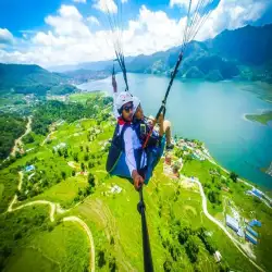 Paragliding Over Pokhara: A Thrill Seeker’s Dream